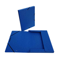 Bronyl boîte à élastiques en carton glacé 25 mm - bleu 440431