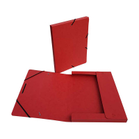 Bronyl boîte à élastiques en carton glacé 25 mm - rouge 440432