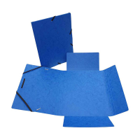 Bronyl chemise à élastiques en carton glacé A5 - bleu 440443