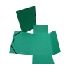 Bronyl chemise à élastiques en carton glacé A5 - vert 440445 - 1