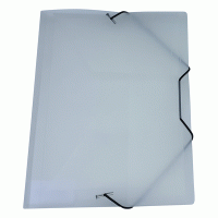 Bronyl chemise en PP A4 - blanc transparent 402835