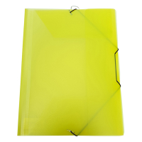 Bronyl chemise en PP A4 - jaune transparent 402834