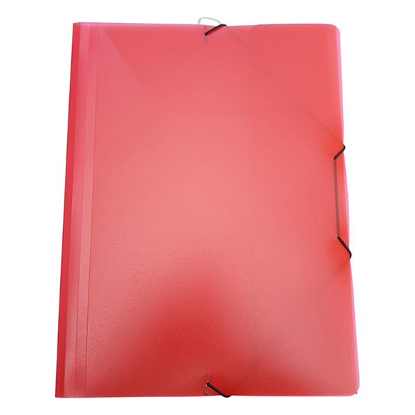 Bronyl chemise en PP A4 - rouge transparent 402832 - 1