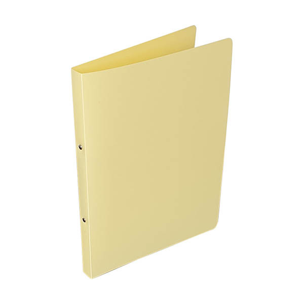 Bronyl classeur à 2 anneaux ronds (22 mm) A4 - jaune pastel 440505 - 2