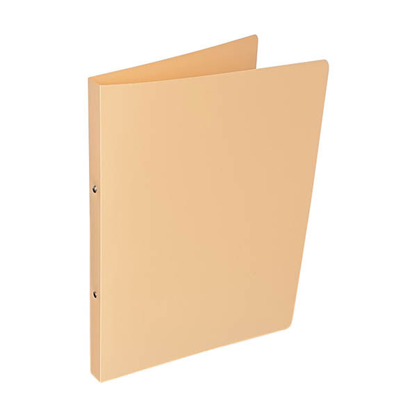 Bronyl classeur à 2 anneaux ronds (22 mm) A4 - orange pastel 440506 - 2