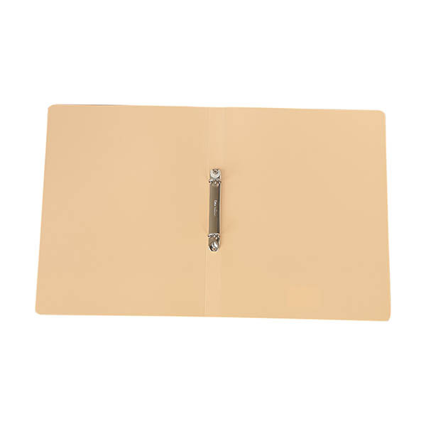 Bronyl classeur à 2 anneaux ronds (22 mm) A4 - orange pastel 440506 - 3