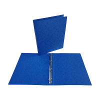 Bronyl classeur à 4 anneaux en forme de O 25 mm carton brillant - bleu 440423