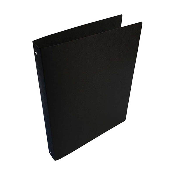 Bronyl classeur à 4 anneaux en forme de O 25 mm carton brillant - noir 440422 - 2