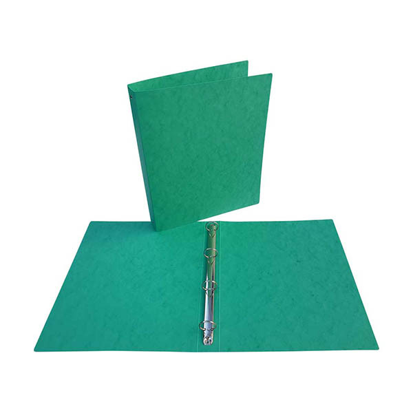 Bronyl classeur à 4 anneaux en forme de O 25 mm carton brillant - vert 440425 - 1