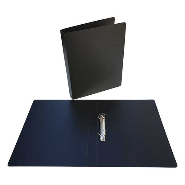 Bronyl classeur à anneaux avec 2 anneaux en D (35 mm) - noir 402796 - 1