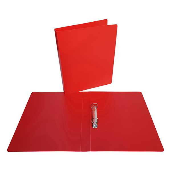 Bronyl classeur à anneaux avec 2 anneaux en D (35 mm) - rouge 402798 - 1