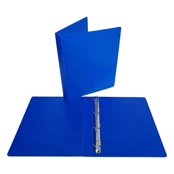 Bronyl classeur à anneaux avec 4 anneaux en D (35 mm) - bleu 402802 - 1