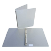 Bronyl classeur 2 anneaux - blanc transparent (25 mm) 402777 - 1