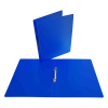Bronyl classeur 2 anneaux - bleu transparent (35 mm) 402778 - 1
