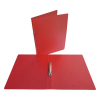 Bronyl classeur 2 anneaux - rouge transparent (25 mm) 402771 - 1