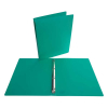 Bronyl classeur 2 anneaux - vert transparent (25 mm) 402776 - 1