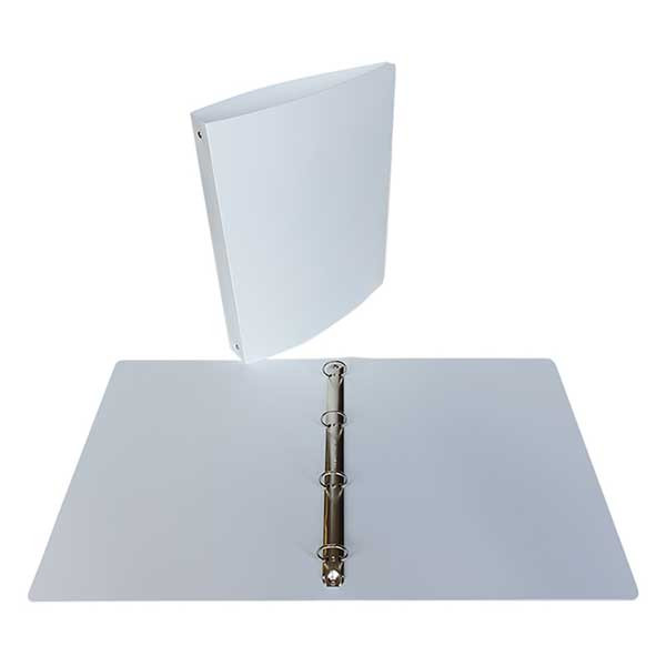 Bronyl classeur 4 anneaux - blanc (35 mm) 402795 - 1