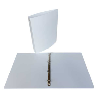 Bronyl classeur 4 anneaux - blanc (35 mm) 402795