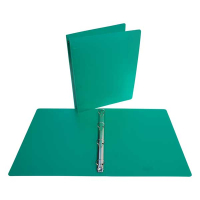 Bronyl classeur 4 anneaux - vert transparent (35 mm) 402784