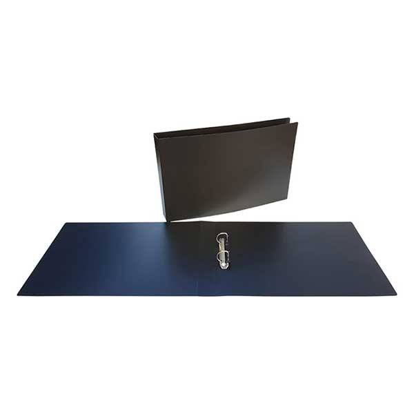 Bronyl classeur avec 2 anneaux en D paysage (50 mm) - noir 402811 - 1