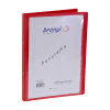 Bronyl classeur personnalisable à 2 anneaux ronds 16 mm - rouge 440407 - 2