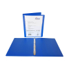 Bronyl classeur personnalisable avec 4 anneaux en forme de O 25 mm - bleu 440412 - 1