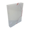 Bronyl elastobox blanc transparent avec élastique rouge 40 mm 440402 - 1