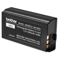 Brother BA-E001 batterie rechargeable pour systèmes d'étiquetage 833102