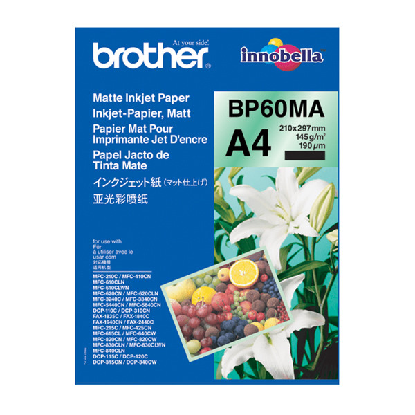 Brother BP60MA papier photo jet d'encre mat A4 145 g/m² (25 feuilles) 063526 - 1