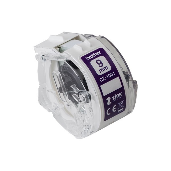 Brother CZ-1001 ruban d'étiquettes 9 mm de large (d'origine) 080784 - 1