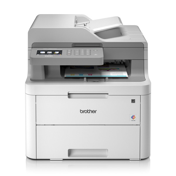 Brother DCP-L3550CDW imprimante laser réseau multifonction A4 couleur avec wifi (3 en 1) 832930 - 1