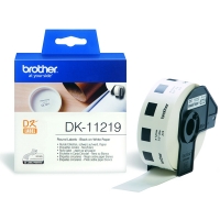 Brother DK-11219 étiquettes rondes (d'origine) - blanc 080720