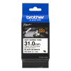 Brother HSe-261E étiquette pour gaine thermorétractable 31 mm (d'origine) - noir sur blanc 350634 - 1