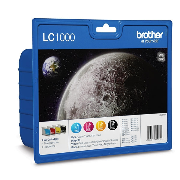 Brother LC-1000VALBP multipack 4 cartouches (d'origine) 029080 - 1