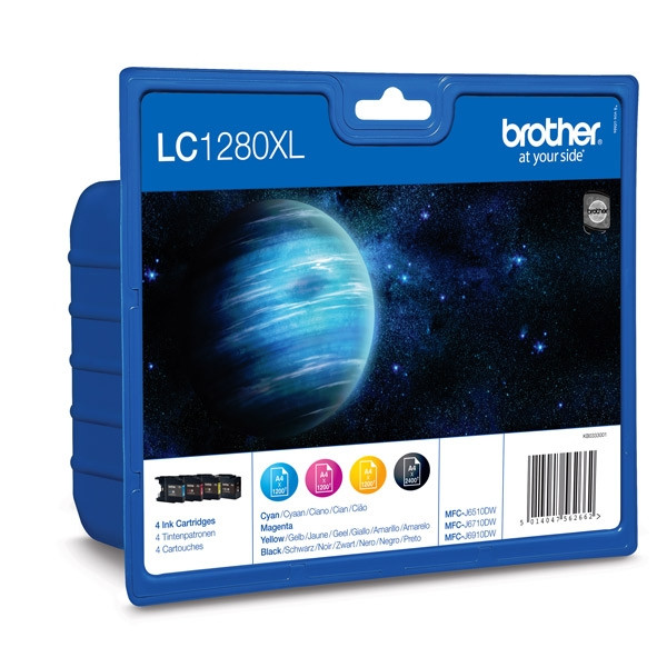 Brother LC-1280XLVALBP multipack 4 cartouches (d'origine) 029085 - 1