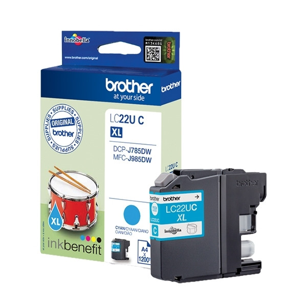 Brother LC-22UC XL cartouche d'encre cyan (d'origine) 350030 - 1