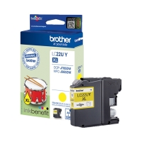 Brother LC-22UY XL cartouche d'encre jaune (d'origine) 350034