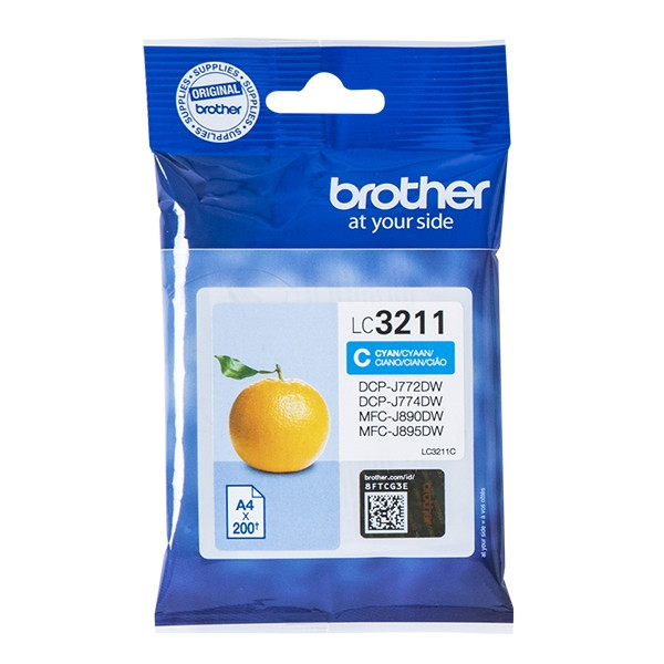 Brother LC-3211C cartouche d'encre (d'origine) - cyan 028480 - 1
