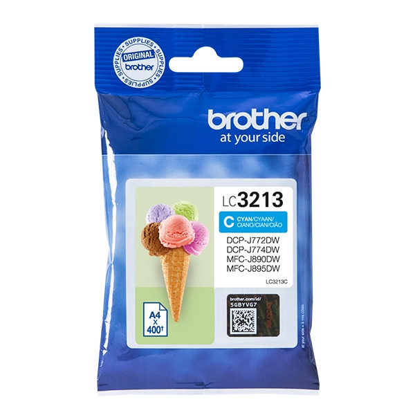 Brother LC-3213C cartouche d'encre haute capacité (d'origine) - cyan 028488 - 1
