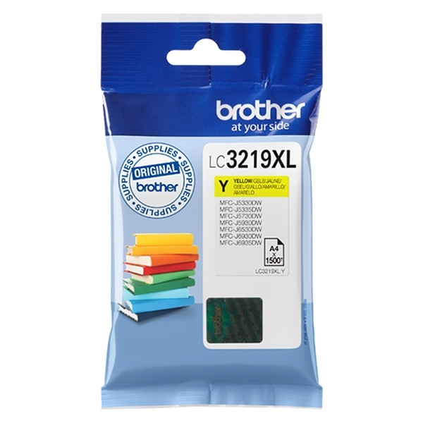 Brother LC-3219XL Y cartouche d'encre haute capacité (d'origine) - jaune 028914 - 1