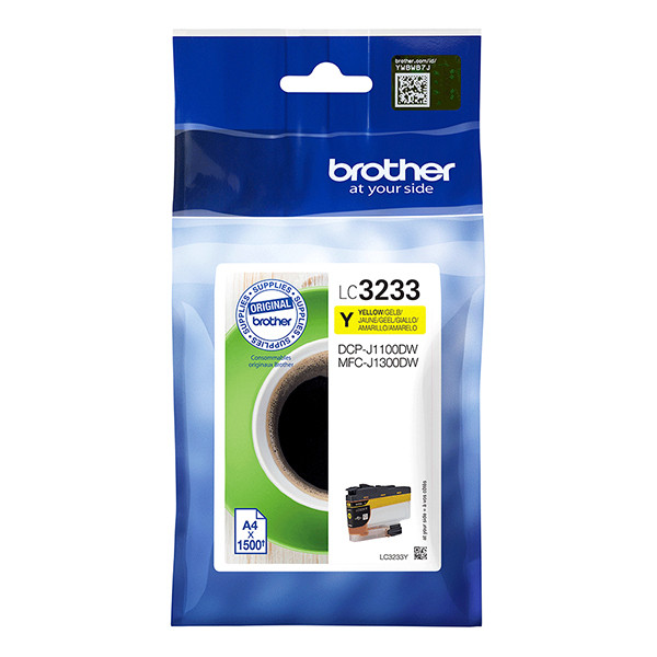 Brother LC-3233Y cartouche d'encre jaune (d'origine) 051208 - 1