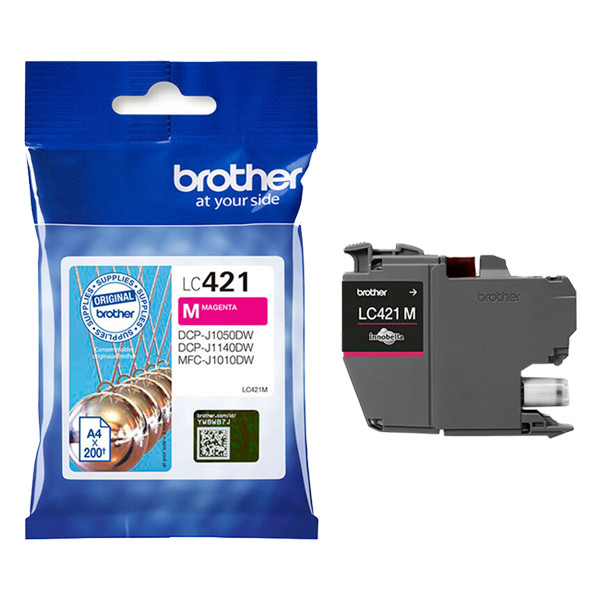 Brother LC-421M cartouche d'encre (d'origine) - magenta 051288 - 1
