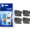 Brother LC-421VAL multipack 4 cartouches d&#039;encre (d&#039;origine) 051292