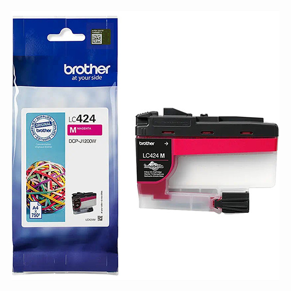 Brother LC-424M cartouche d'encre (d'origine) - magenta 051270 - 1