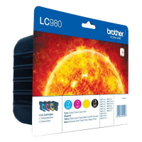 Brother LC-980 multipack 3 cartouches (d'origine) 028500