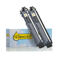 Marque 123ence remplace Brother TN-242BK toner duopack - noir