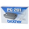 Brother PC-201 cassette d&#039;impression avec rouleau donneur (d&#039;origine) 029865
