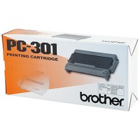 Brother PC-301 cassette d'impression avec rouleau donneur noir (d'origine) 029843