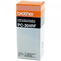 Brother PC-304RF: 4 rouleaux donneurs noirs (d'origine) 029848