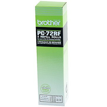 Brother PC-72RF: 2 rouleaux de transfert thermique (d'origine) - noir 029855 - 1
